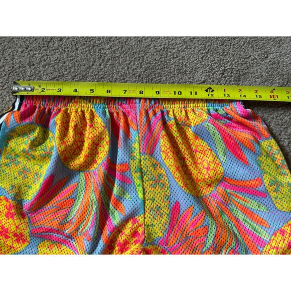 Chubbies Neon Pineapple Mesh Shorts 5.5" Inseam Athletic Mens Medium Activewear - Picture 4 of 7